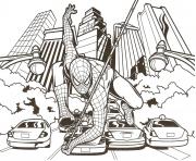 Printable amazing spiderman s80db coloring pages