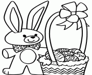Printable easter s bunny doll08ed coloring pages