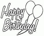 Printable happy birthday 1f7f coloring pages