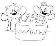 Printable birthday cake  freeb3fa coloring pages