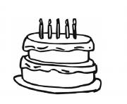 Printable free birthday cake fdb7 coloring pages