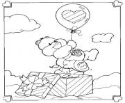 Printable happy birthday bear  care bear2650 coloring pages