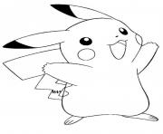 Printable pikachu s for kidsc686 coloring pages