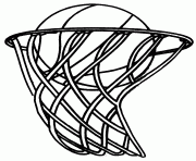 Printable ball and basketball hoop sc7ca coloring pages