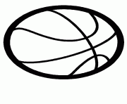 Printable basketball ball sf701 coloring pages