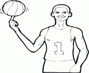 Printable player of basketball sef11 coloring pages