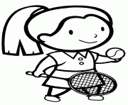 Printable tennis s for girls sports6217 coloring pages