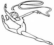 coloring pages for kids gymnastics beautifula363
