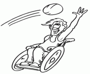 Printable printable wheelchair basketball s2e57 coloring pages