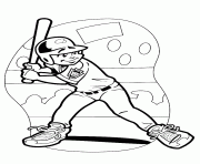 Printable batter boy 956b coloring pages