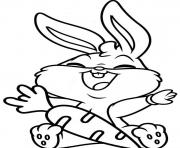 Printable baby looney tunes s bugs bunny laughingbe87 coloring pages