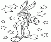 Printable bug bunny looney toons s printa6c8 coloring pages