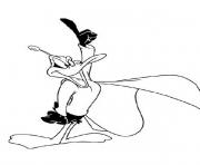 Printable cartoon looney tunes daffy duck s676f coloring pages