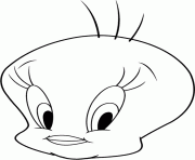Printable looney tunes tweety bird s cartoon392c coloring pages