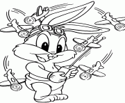 Printable pictures of looney tunes s baby bugs bunnya474 coloring pages