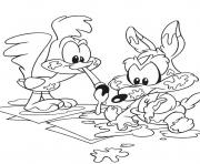 Printable baby looney tunes s printable881a coloring pages