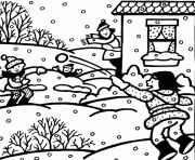 Printable winter activitiesacb6 coloring pages