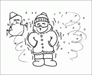 Printable cold in winter 982e coloring pages