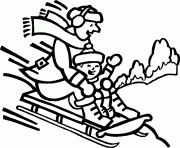 Printable winter fun activities4e45 coloring pages