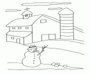 Printable winter s snowy day2bcc coloring pages