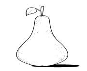 Printable healthy pear fruit se1ef coloring pages