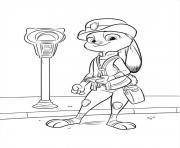 Printable zootopia 03 coloring pages