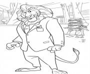 Printable zootopia 16 coloring pages