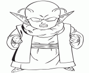 dragon ball z dende coloring page