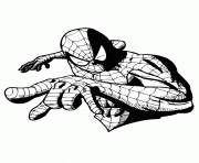 Printable comic book superhero spider man colouring page coloring pages