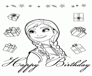 Printable anna portrait colouring page coloring pages