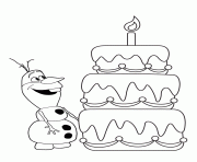 Download Kristoff Anna Olaf Surprise Birthday Colouring Page Coloring Pages Printable