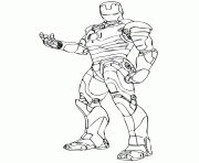 Printable cool iron man coloring pages