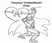 Batman Valentine Pages Coloring Pages