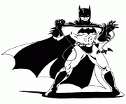 Printable awesome batman for teenagers coloring pages