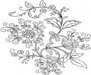Printable simple flower coloring pages