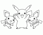 Printable kids pikachu s66ef coloring pages