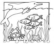 Printable kids s of sea animals40a9 coloring pages