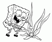 Printable coloring pages for kids spongebob hunting eggs easter7c15 coloring pages