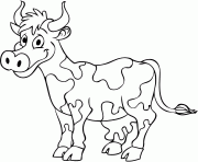 Printable kids cow s91f8 coloring pages