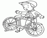 Printable free bicycle  for kids4945 coloring pages