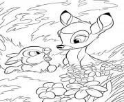 Printable bambi s for kids3238 coloring pages