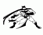 Printable batman for kids coloring pages