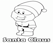 Printable christmas s printable santa claus for kids54ed coloring pages