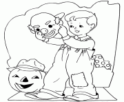 Printable coloring pages for kids halloween printablec555 coloring pages
