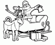 Printable santa for christmas s for kidsa1d5 coloring pages