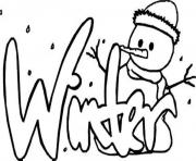Printable winter  for kidsf1df coloring pages