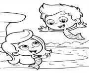 Printable kids bubble guppies sbb2f coloring pages