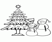 Printable snowman free christmas s for kids833b coloring pages