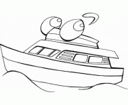 Printable boat transportation  for kids773b coloring pages