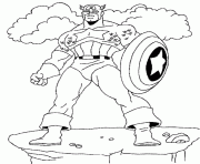 Printable captain america s for kidsf914 coloring pages
